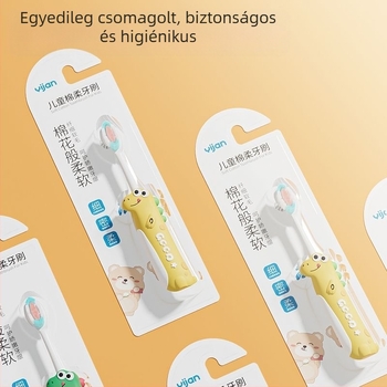 Gyerekeknek szánt manuális fogkefe puha sörtékkel; 288 darabos csomag, Márka: Other