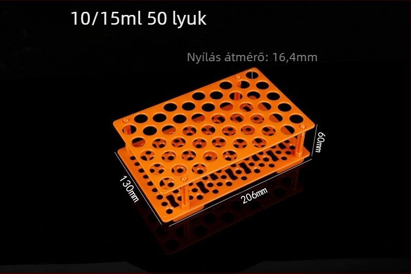 WP modellű centrifugális csőtartó, levehető, többször használható, kompatibilis a 10 ml/15 ml/50 ml csövekkel
