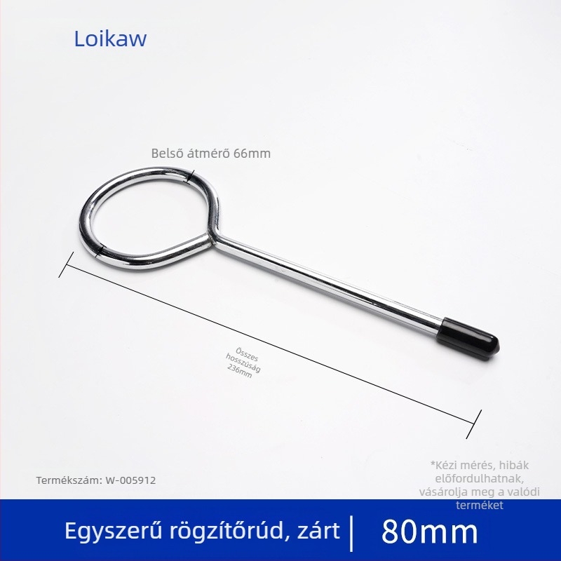 Laboratóriumi acélból készült állvány gyűrűs tartóval, alkalmas szeparátorokhoz és melegítő rúd támogatásához