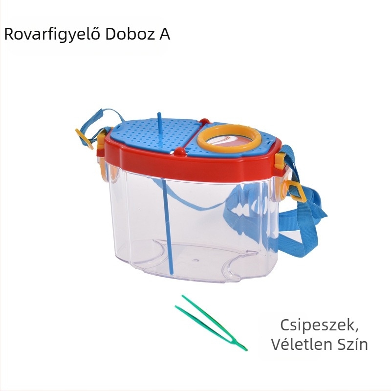 Gyermekeknek szóló rovarfigyelő doboz – átlátszó oktató játék; Anyag: ABS acrylic; DIY: Igen; Többfunkciós: Igen; Elektromos: Nem; Alkalmas 7–14 éveseknek