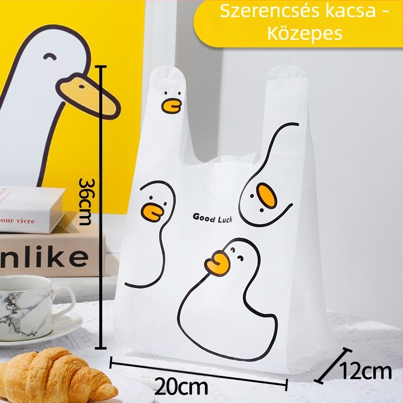 Sűrített élelmiszer-minőségű szállítási tasakok, egyszer használatos, testre szabható