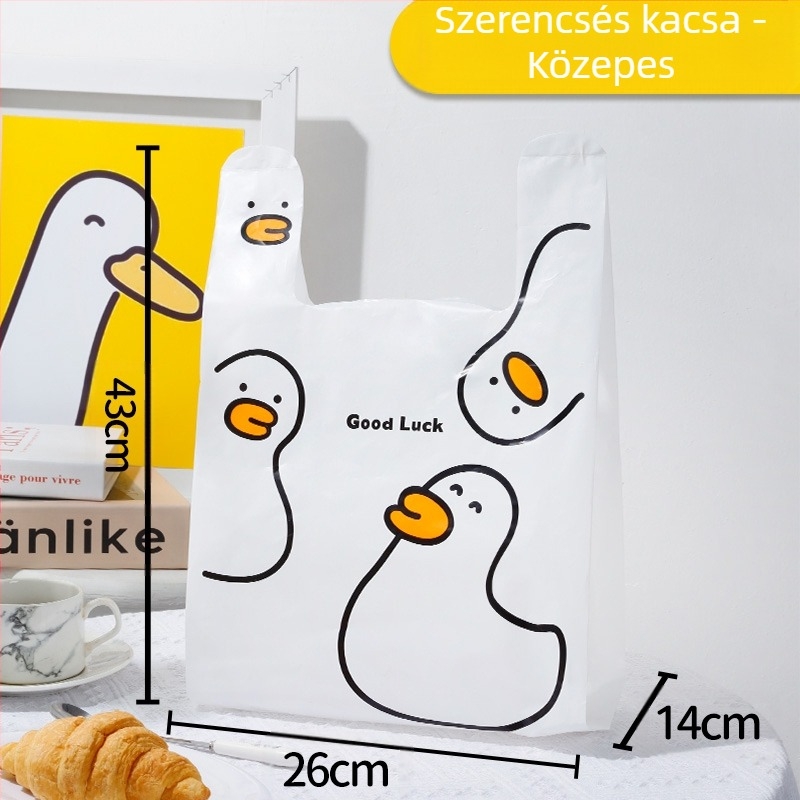 Sűrített élelmiszer-minőségű szállítási tasakok, egyszer használatos, testre szabható