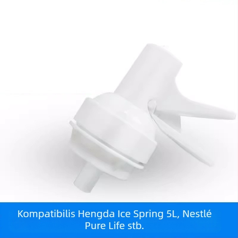 Naju palackozott vízhez való csap porvédő dugóval, élelmiszer-minőségű műanyagból, modern minimál dizájn