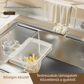 Matsumoto Mosogatódrén háló - PP szűrőháló maradékokhoz, logóval testre szabható