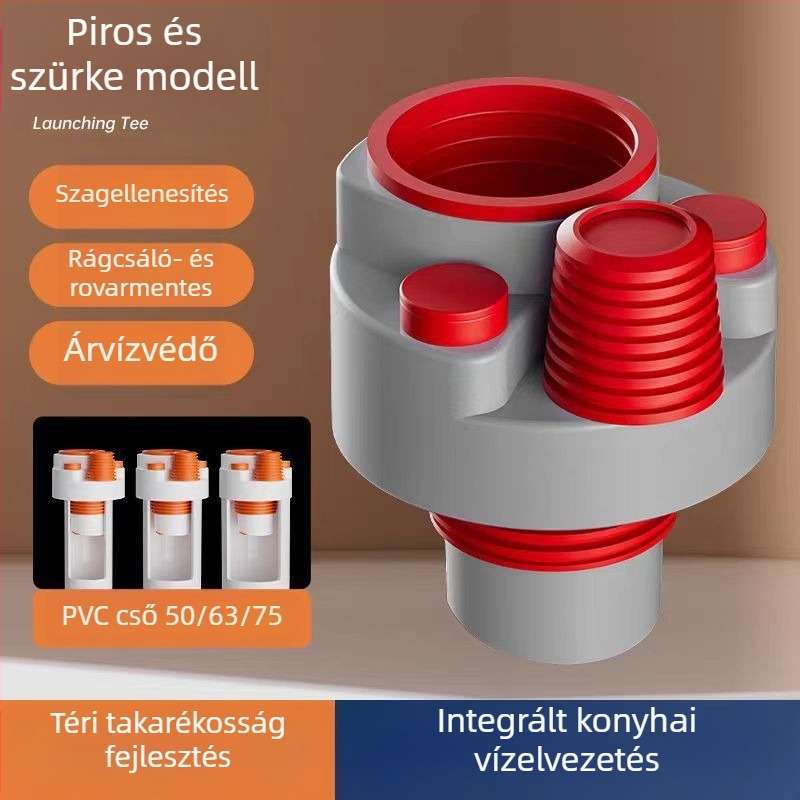 Konyhai lefolyó ötirányú dezodoráló szűrő — Típus A, ABS, Anyi, modern minimalist dizájn