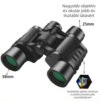 Morize 8×40 HD távcső természet megfigyelésére, kültéri használatra