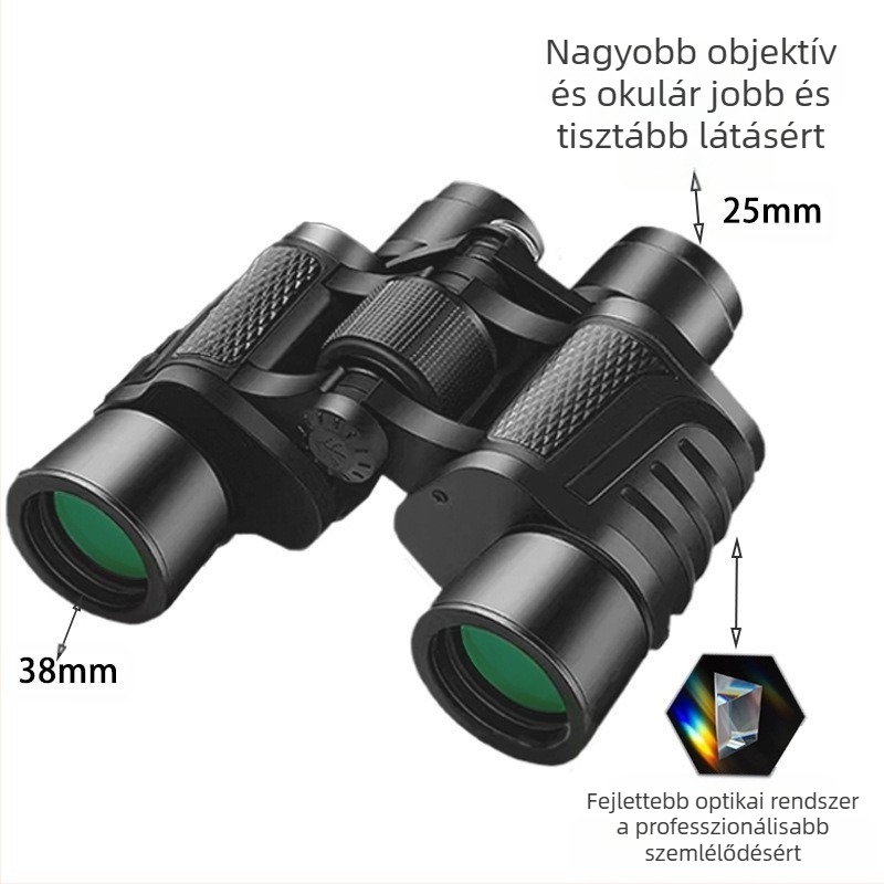 Morize 8×40 HD távcső természet megfigyelésére, kültéri használatra