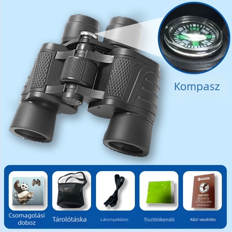 Morize 8×40 HD távcső természet megfigyelésére, kültéri használatra