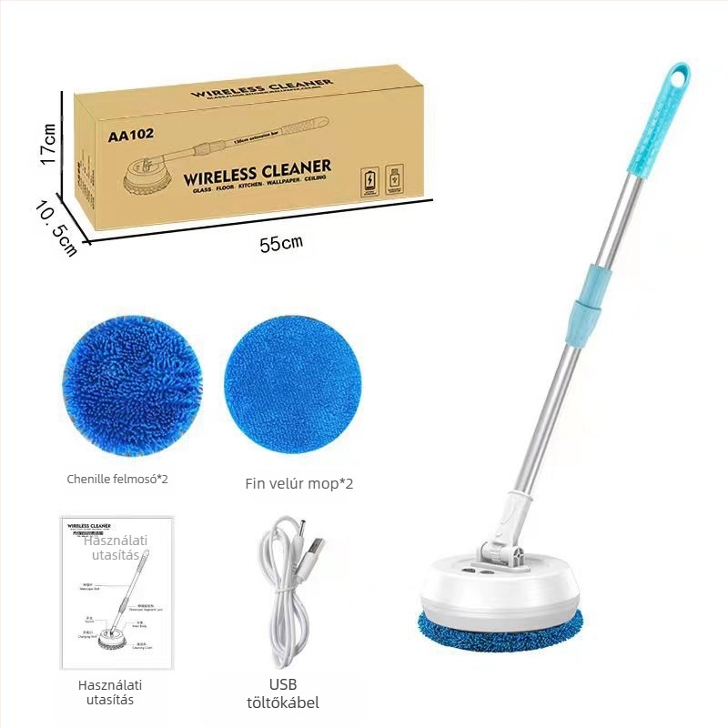 Ablak tisztító robot – vezeték nélküli, teleszkópos, háztartási használatra; Márka: Other; Licenczelt magánmárkák: Nem