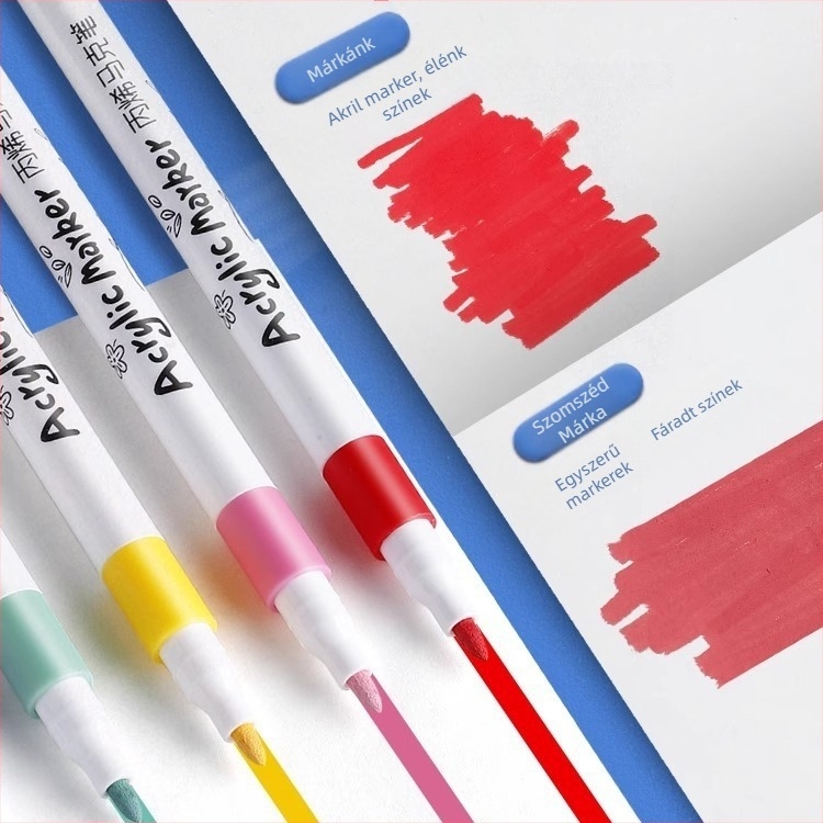 Hundred Knowledge akril marker toll, vízálló, graffiti és akvarell