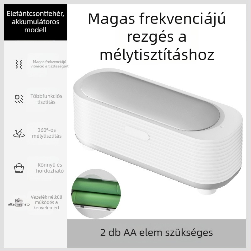 Szemüvegtisztító - mechanikus működés, USB tápegység, kapacitás 301-500 ml, PP alaplemez, gőztisztító