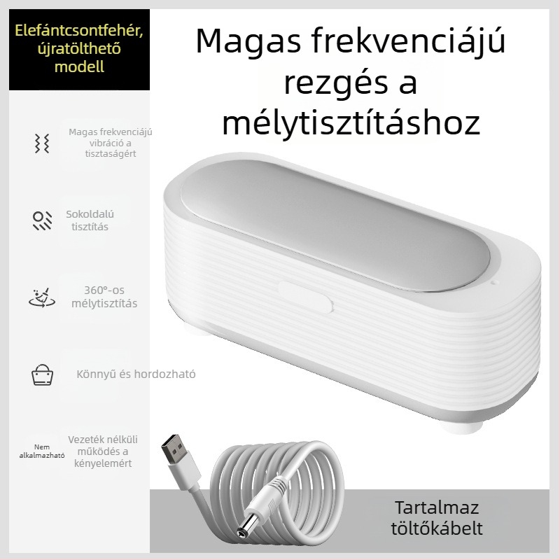 Szemüvegtisztító - mechanikus működés, USB tápegység, kapacitás 301-500 ml, PP alaplemez, gőztisztító