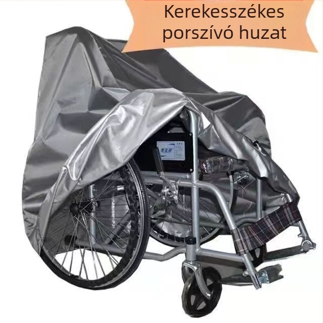 Kültéri elektromos kerekesszékhez és mobilitási robogóhoz poliészter védőhuzat — vízálló és porálló, skandináv stílus