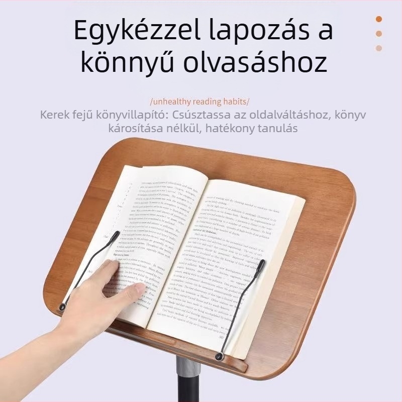 Maner tömörfa hangszerállvány, állítható magassággal, alkalmas különböző hangszerekhez - Maner