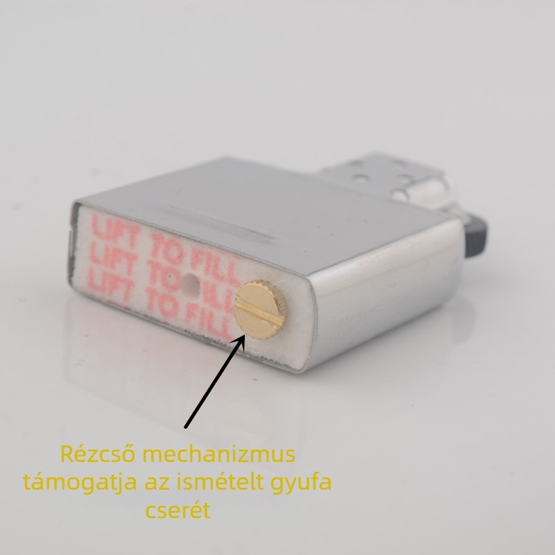 Általános taktikai öngyújtó ház kültéri használatra — vízálló, ütésálló kivitel, belső ZP mechanizmus, műanyag felépítés, testreszabható feldolgozás