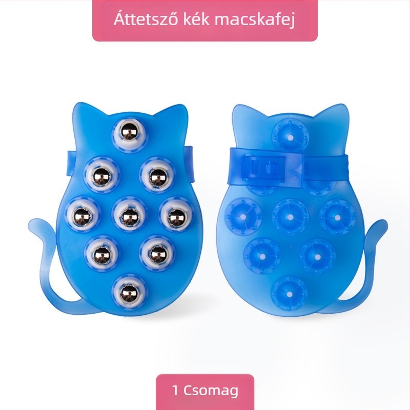Hetes golyós masszázs kefével – kézi dagasztás hasra, derekre, hátra, karokra és lábakra