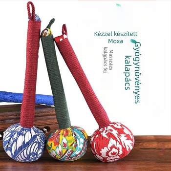 Mugwort Hammer - Kézi masszázs kalapács egész test akupunktúrás pontok és meridiánok számára, modell Mugwort hammer, Moxa készülék