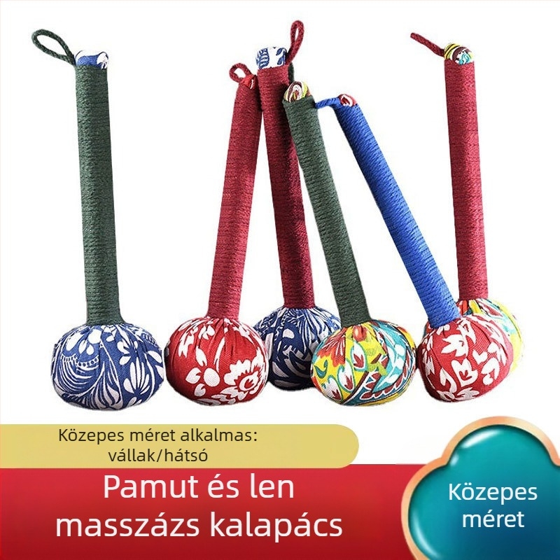 Mugwort Hammer - Kézi masszázs kalapács egész test akupunktúrás pontok és meridiánok számára, modell Mugwort hammer, Moxa készülék