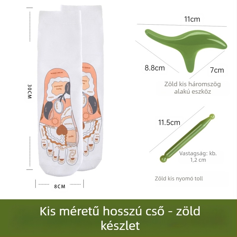 Akupunktúrás pont zoknik a talpreflexológiához – Edripin, Zhejiang Jinhua eredet, tömeg 25 g, csomagolás 100 db, egészségügyi masszázs