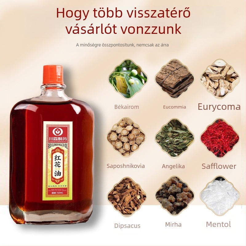 Masszázs esszenciális olaj – Tuyaya Active Oil, gyógynövényes illat, izom- és csontfájdalom enyhítésére