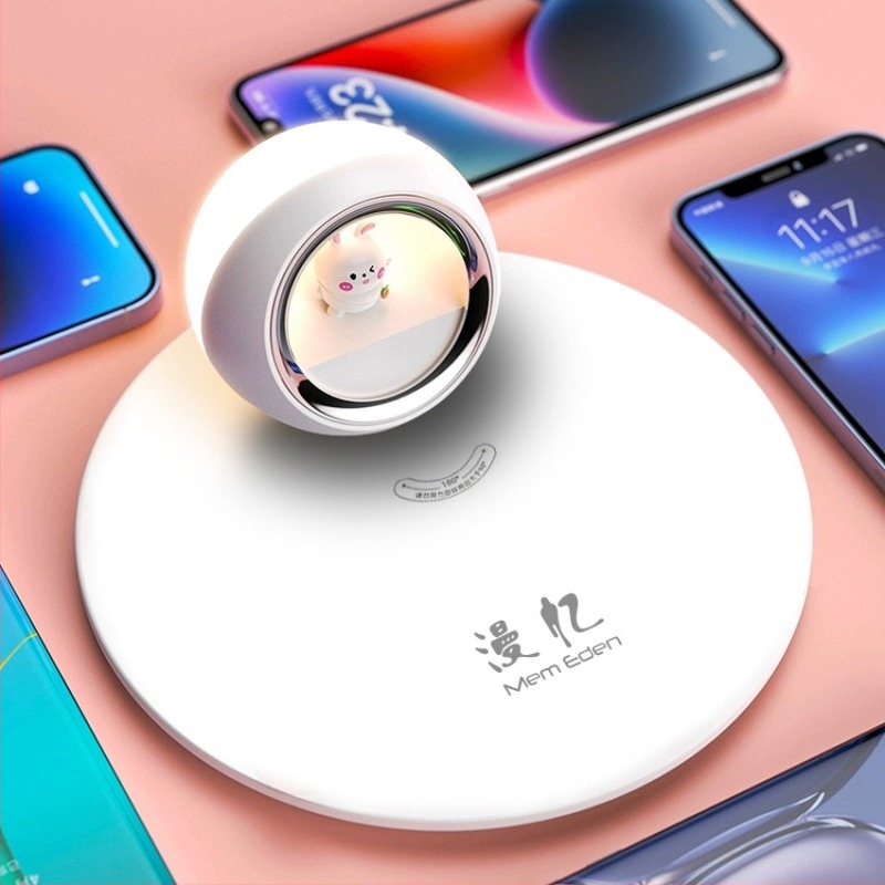 Ébresztőóra Memories – Digitális cső kijelző, Elektronikus működés, 10 mm vastagság, ABS burkolat, Külső tápegység