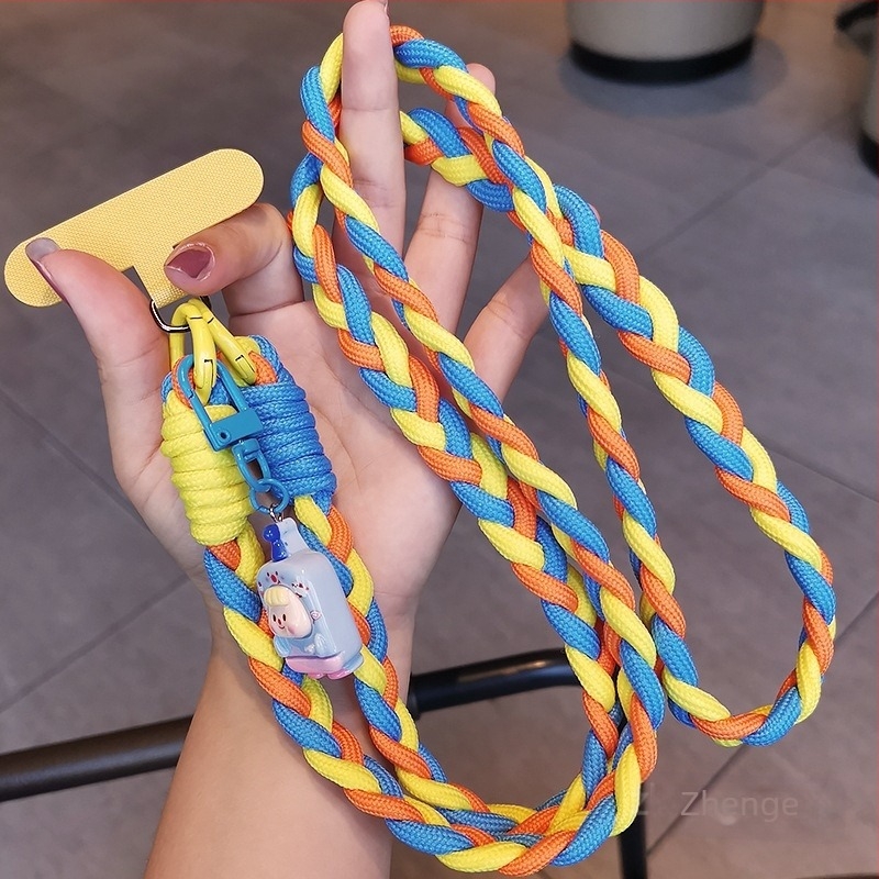 Crossbody telefonpánt háromszálas dizájnnal; kézzel készített; nőies stílus; multifunkcionális