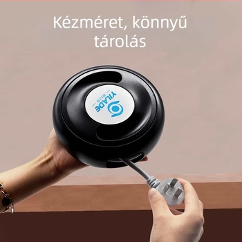 Kézi hálózati kábel tároló doboz – műanyag kábelrendező asztali használatra