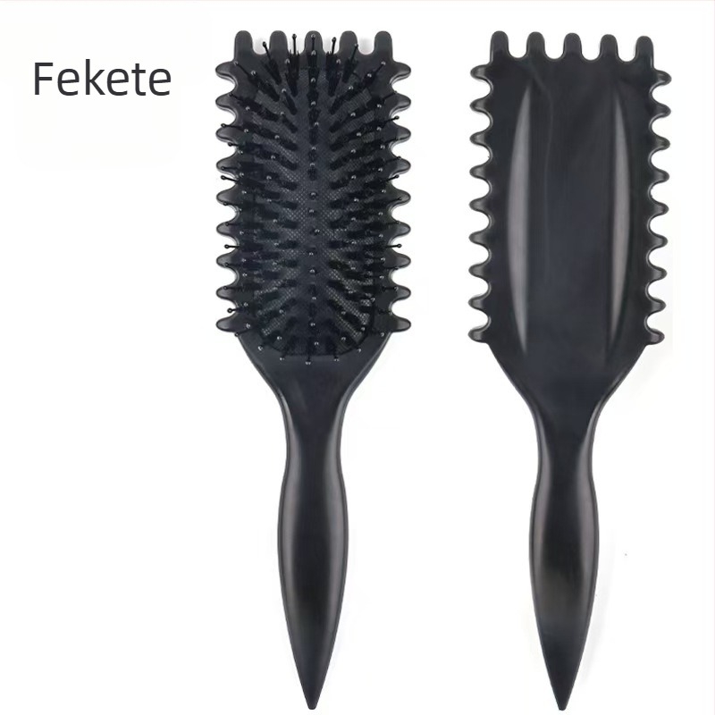 Moon göndörítő stílusfésű, ABS, 20 cm vagy nagyobb