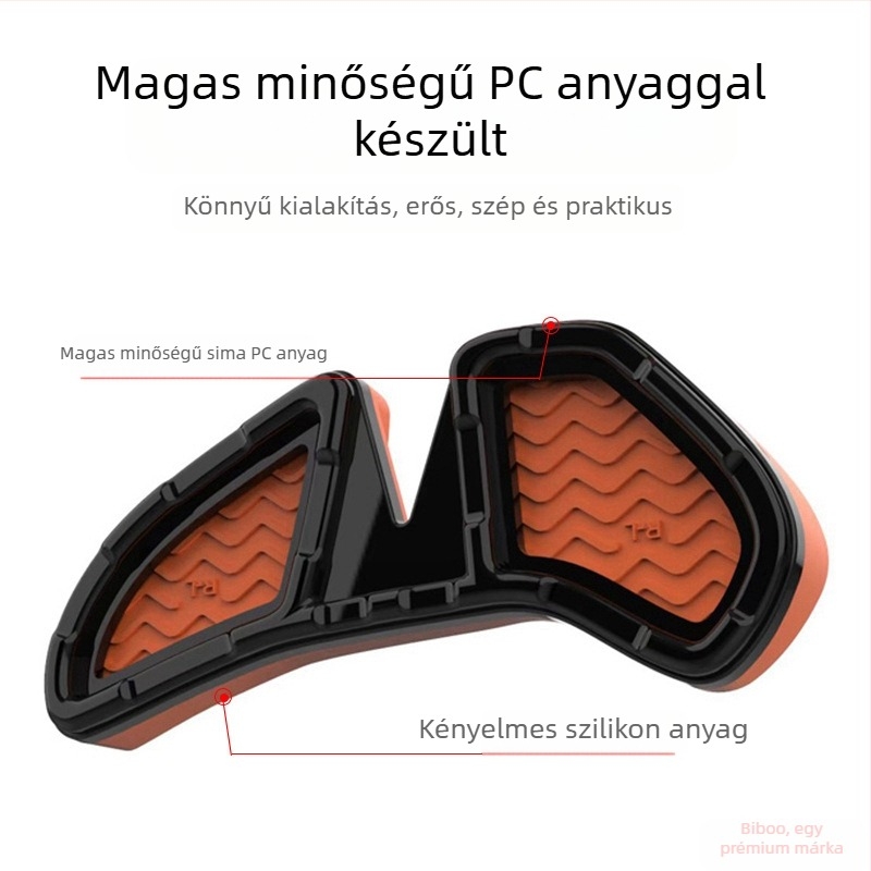 Egércsukló szilikon alátét tenyér-támasz és csuklótámasz