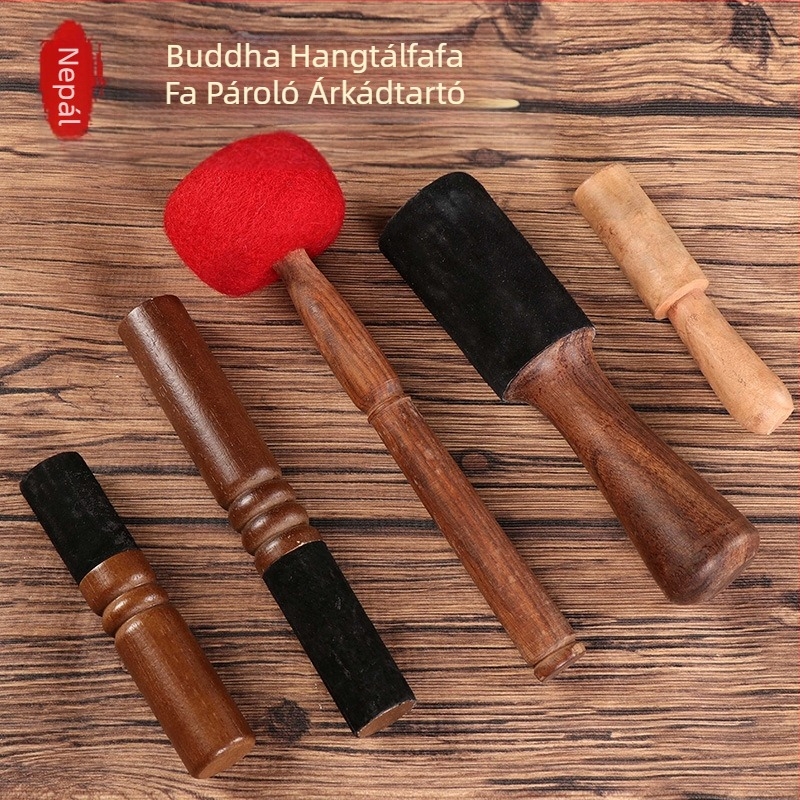 Kézzel készült gyantából buddhista hangtál dísz - Anyag: Gyanta; Márka: Nepalese; Használat: Vallási kellékek