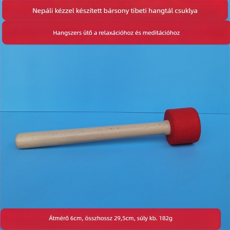 Kézzel készült gyantából buddhista hangtál dísz - Anyag: Gyanta; Márka: Nepalese; Használat: Vallási kellékek