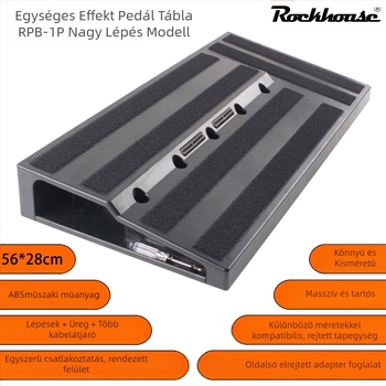 Rockhouse RPB-1P effektlemez, ABS anyagból, alkalmas nyugati húros hangszerekhez