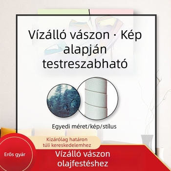 Inspiráló idézetek vászonposzter – nagy felbontású inkjet nyomtatás, keret nélküli