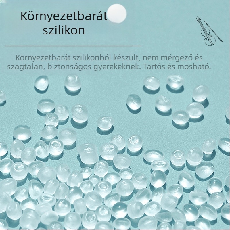 Hegedű íj fogó ortotikus – szilikon, kezdőknek és gyerekeknek, bal és jobb kéz, DBAO