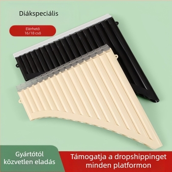 Műanyag panflóta, 16/18 cső, C-dúr, kezdőknek, táskával
