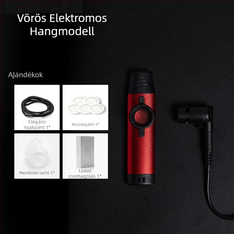 DBAO kazoo DK-11/DK-12/DK-83, ABS test (DK-12), fém test (DK-11/83), szájrész élelmiszer-minőségű gyantából