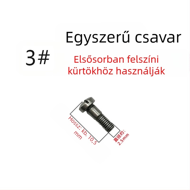 Zenei hangszer mandrel rögzített csavarokkal, univerzális csuklóval és gömbcsuklóval