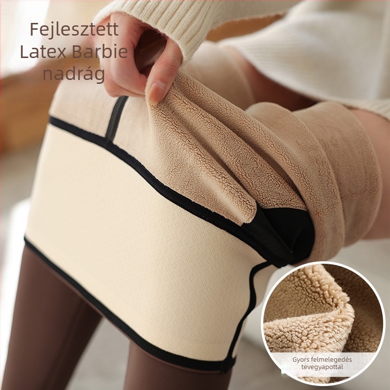 Női cropped nylon nadrág, Cailiduo márka, body-building stílus, csípőemelés