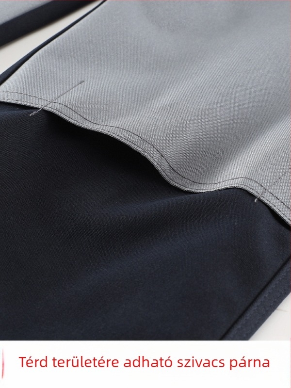 Vászon munkanadrág több zsebbel, gyűrődésmentes, kopásálló, nedvességelvezető, pamutkeverék