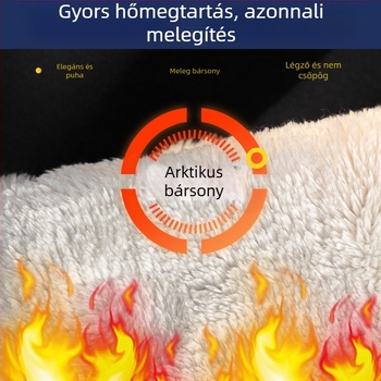Tinédzsereknek szóló sportos nadrág - lazább szabás, középmagas derekú övvel, Arctic velvet fleece, antibakteriális, vasalás nélkül