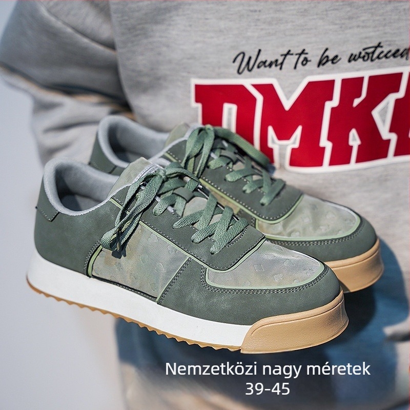 Uniszex alacsony profilú fűzős sneaker, color-block mintázat, felsőrész esernyőanyagból, PVC talp, 3–5 cm sarok