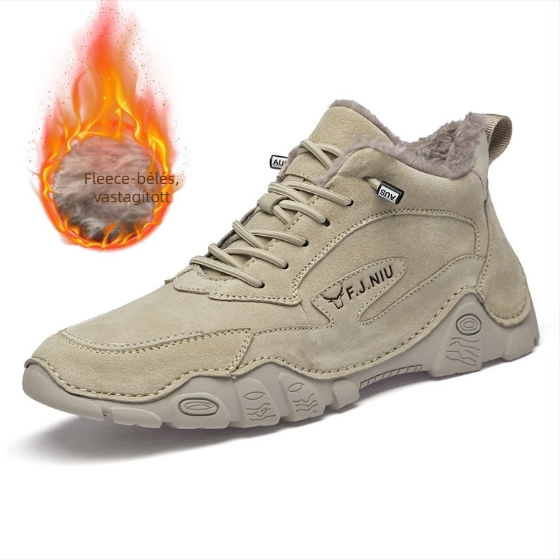 Martin csizmák; vamp rész: valódi bőr; kettős sertésbőrből készült bélés; gumitalp; elöl fűzés