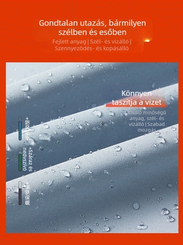 Soft shell kardigán kabát – vízálló, szélálló, lélegző, hőszigetelt, kapucnis; uniszex