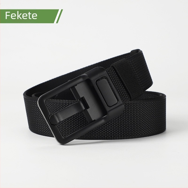 Férfiak kétszínű taktikai öv csattal, nylon öv, ötvözet csat, nyár 2024