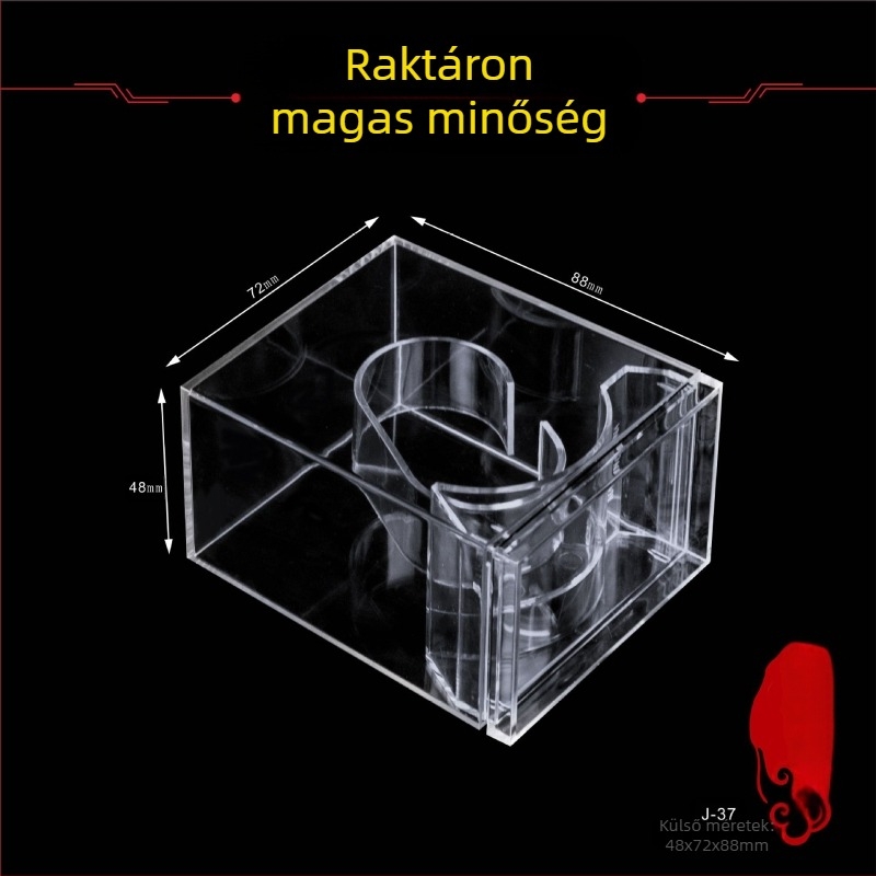 PS átlátszó műanyag óratartó doboz fedéllel, modell J-37, márka Youchuang Yipin; Anyag: PS; Csomagolás típusa: Packing Box; Szállítási típus: Customizable
