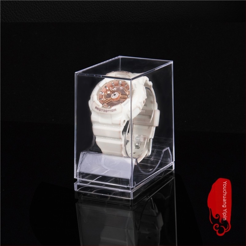 PS átlátszó műanyag óratartó doboz fedéllel, modell J-37, márka Youchuang Yipin; Anyag: PS; Csomagolás típusa: Packing Box; Szállítási típus: Customizable