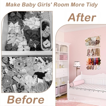 Fejpánt tartó – fa/bambusz anyag, falra szerelhető szívó rögzítés, egyszerű és modern stílus, a hajkiegészítők nappaliban történő tárolására, 2025-ben debütál