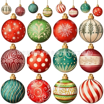 Independence Fából készült karácsonyi díszek készlet karácsonyfához