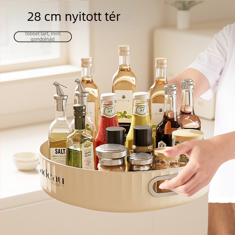 Műanyag tároló állvány - mozgatható, szerelés nélküli, modern minimalista stílus (Mai Baolong)