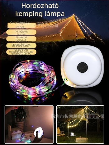 Pagao LED kemping lámpa USB töltéssel, 3,7V, 3W, modell PG-0472